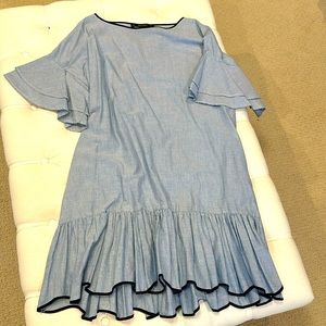 Zara mini striped dress
